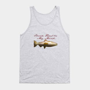 Brook Trout on My Mind Tank Top